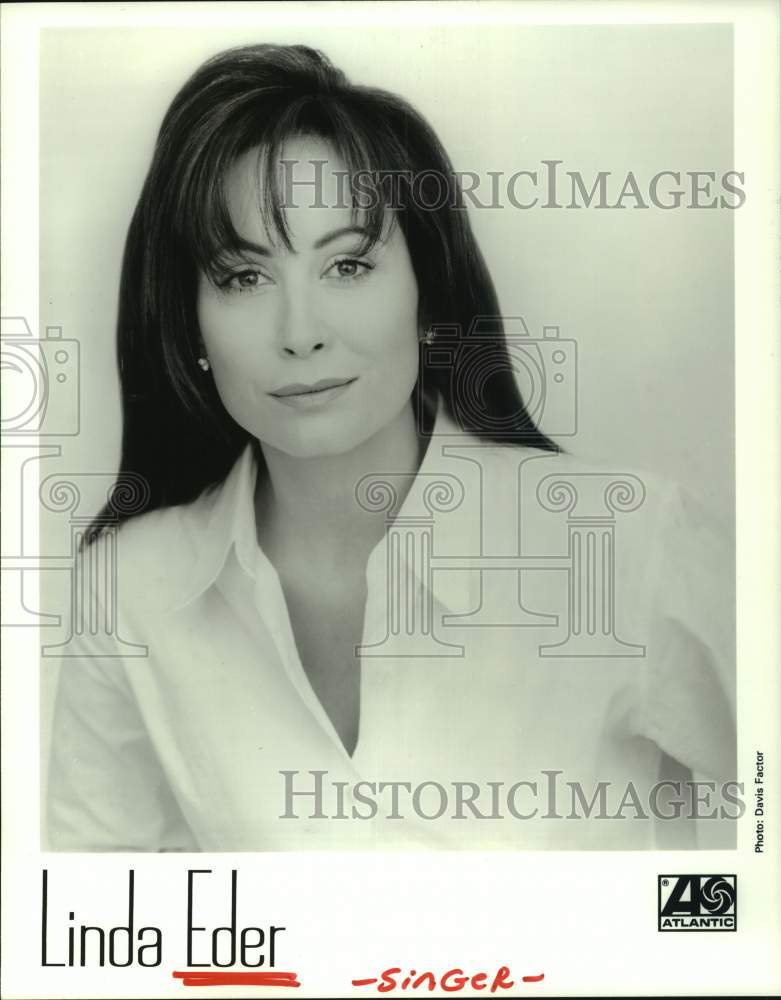 1997 Press Photo Singer Linda Eder appears on "It's Time" - Historic Images