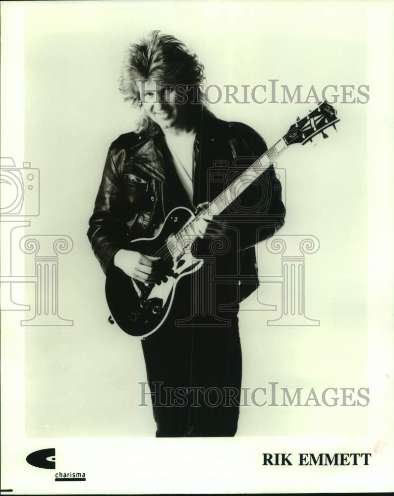 1991 Press Photo Rick Emmett, Singer - Historic Images
