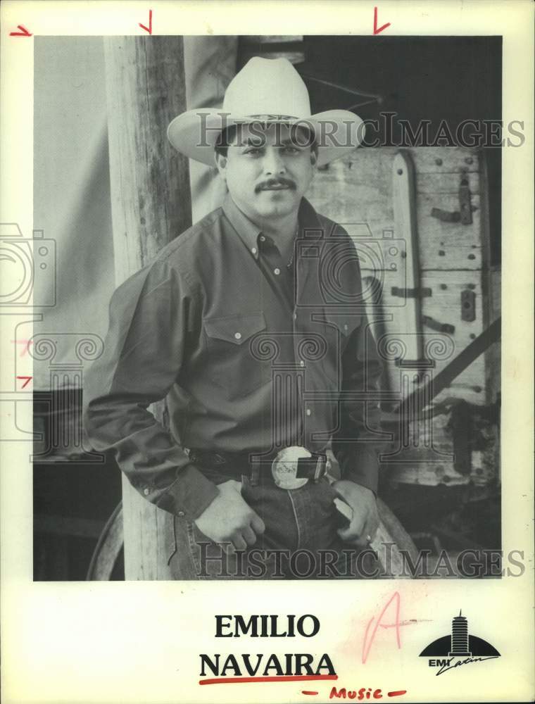 1994 Press Photo Musician Emilio Navaira - hcp41712 - Historic Images