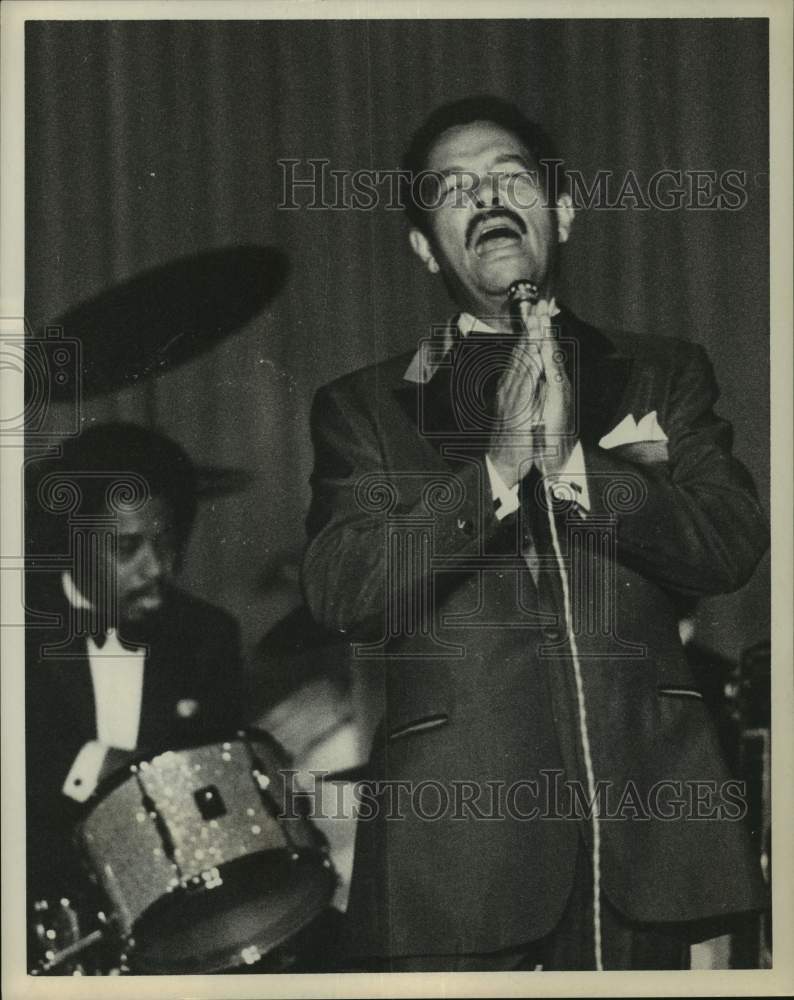 1970 Press Photo Jazz Singer Billy Eckstine - Historic Images