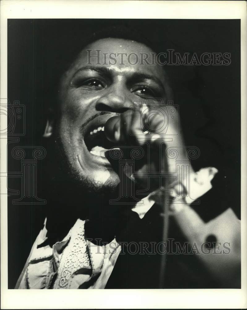 1970 Press Photo Singer Joe Frazier - Historic Images