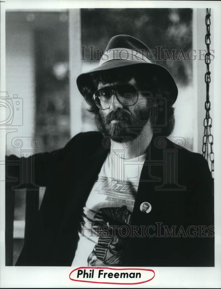 1988 Press Photo Singer Phil Freeman - Historic Images