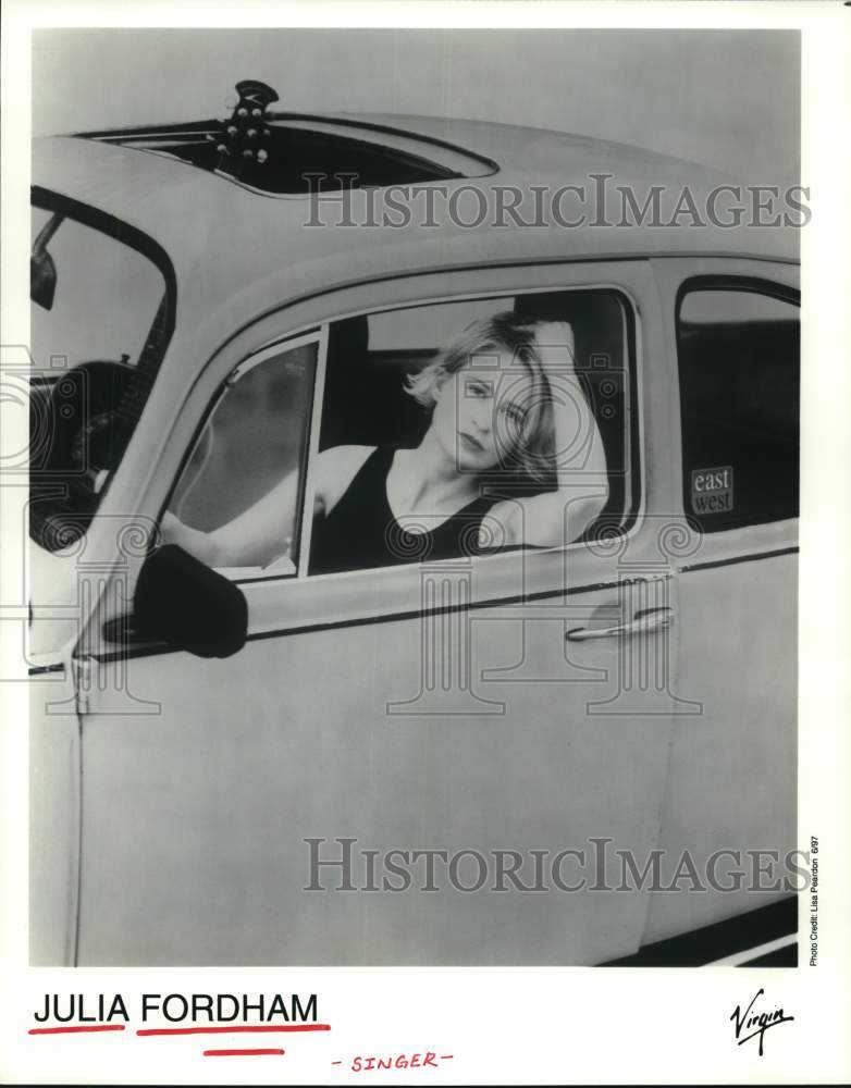 1997 Press Photo Singer Julia Fordham - Historic Images