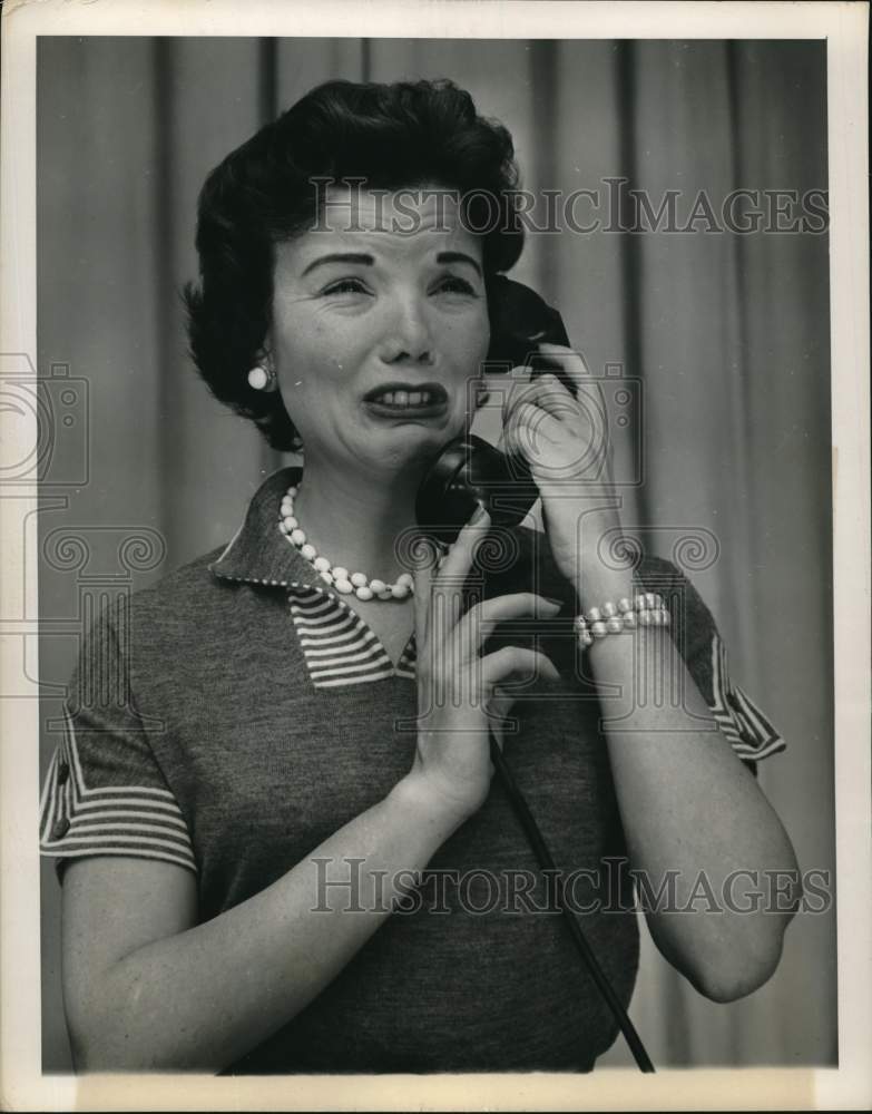 1954 Press Photo Actress Nanette Fabray on &quot;Caesar&#39;s Hour&quot; - Historic Images