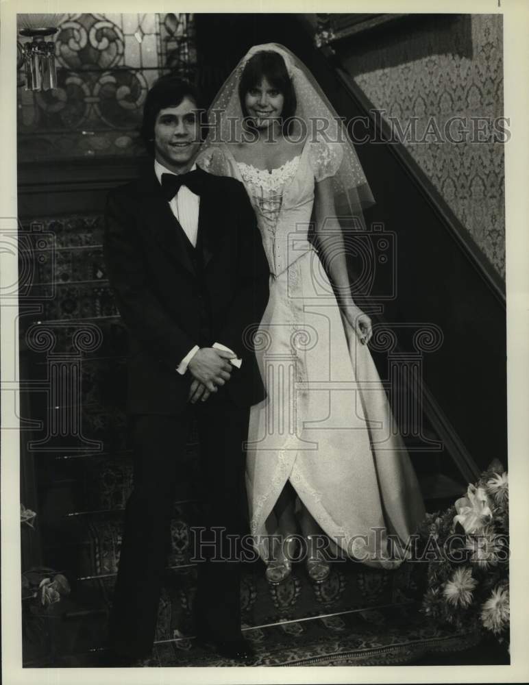 1978 Press Photo Actress Char Fontane, Paul Regina on "Joe and Valerie" - Historic Images