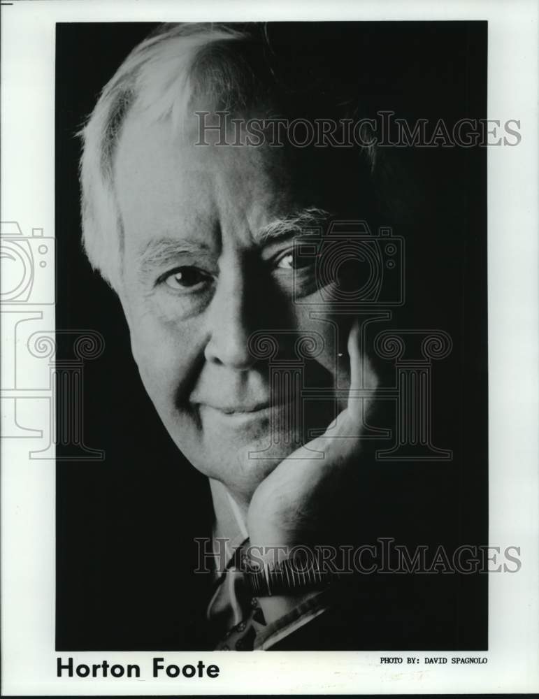 1991 Press Photo Texas Playwright Horton Foote - Historic Images