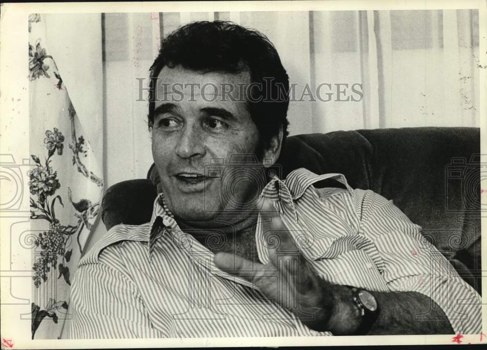1983 Press Photo Actor James Garner in "The Glitter Dome" - Historic Images