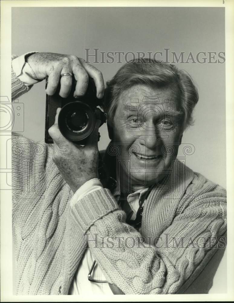 1994 Actor George Gaynes in "Punky Brewster" - Historic Images
