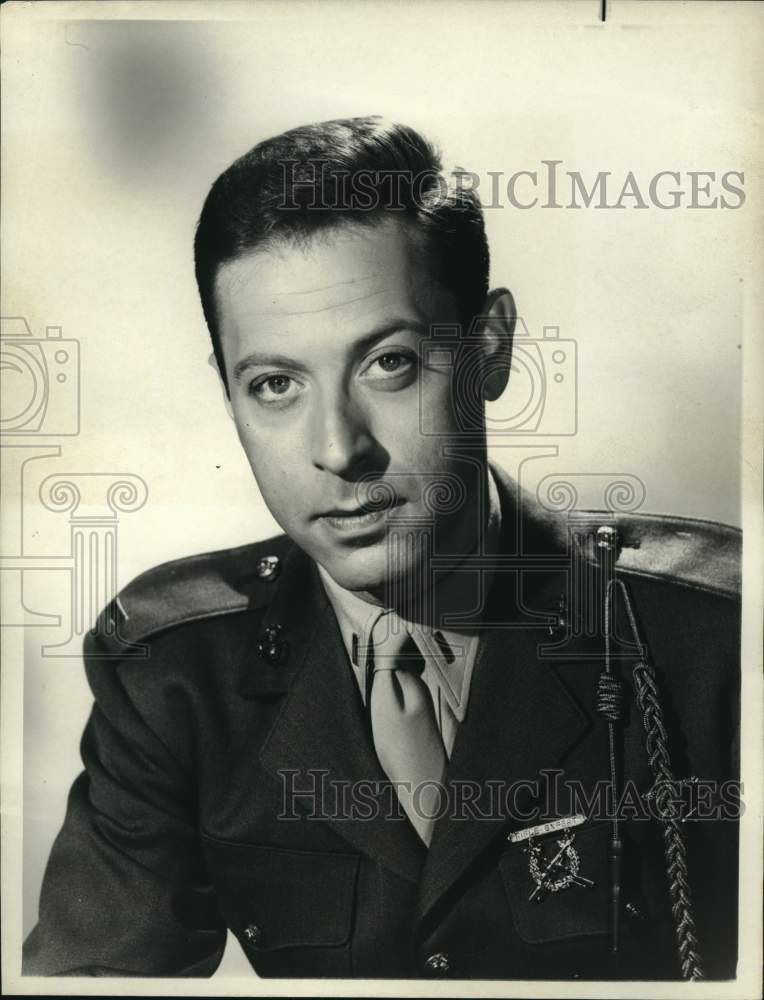 1964 Press Photo Actor Steve Franken of "The Lieutenant" and "Mr Novak" - Historic Images