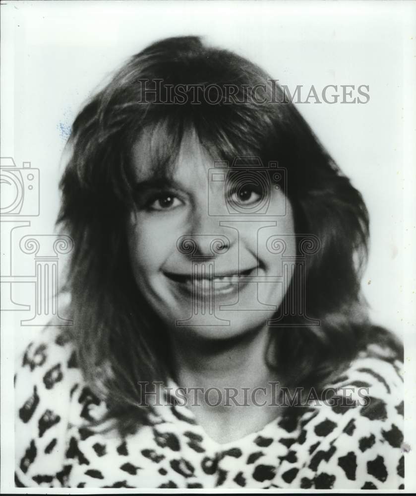 1990 Press Photo Comic-writer-composer-actress Nancy Ford - Historic Images