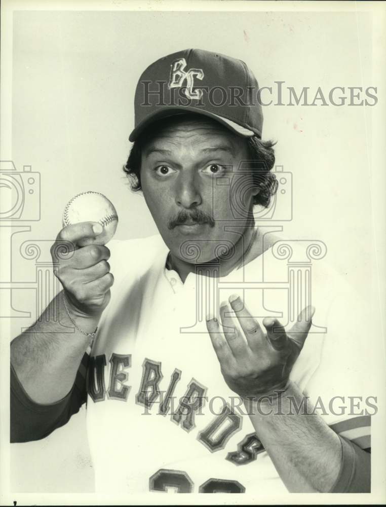 1983 Press Photo Actor Dennis Franz stars in Bay City Blues on NBC-TV. - Historic Images