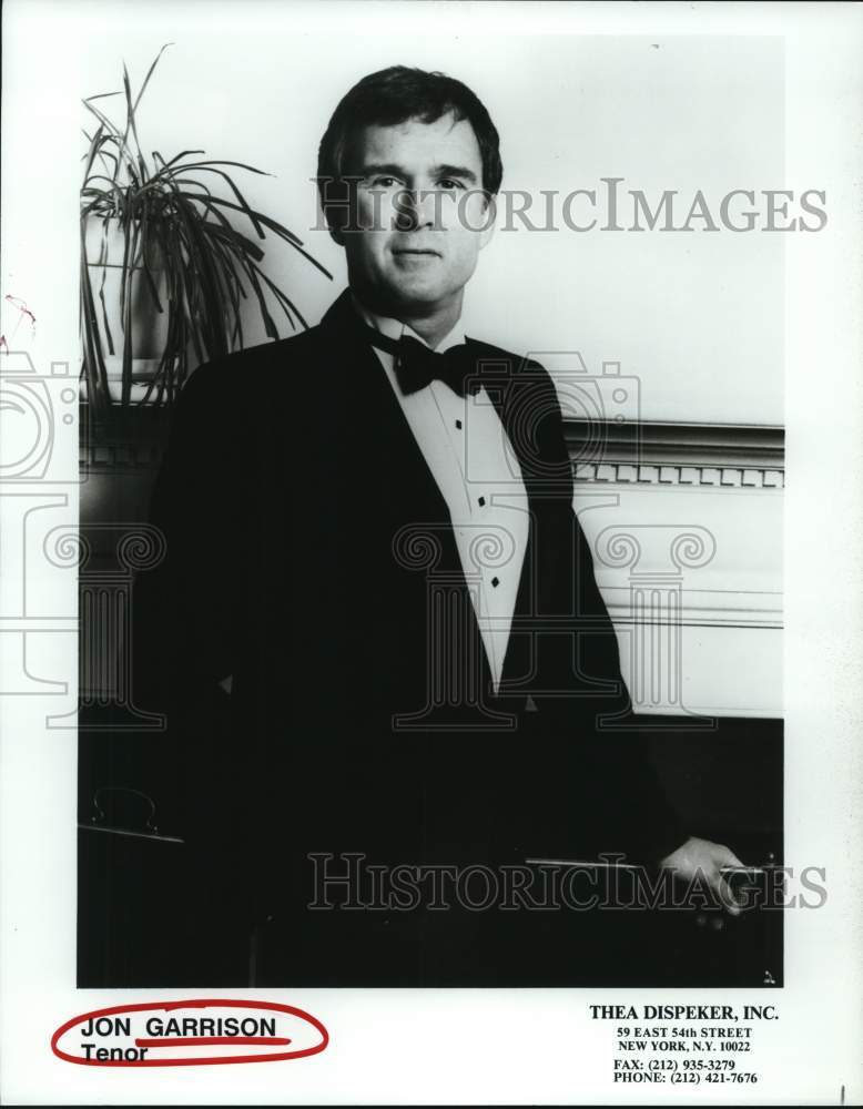 1993 Press Photo Tenor Jon Garrison - Historic Images