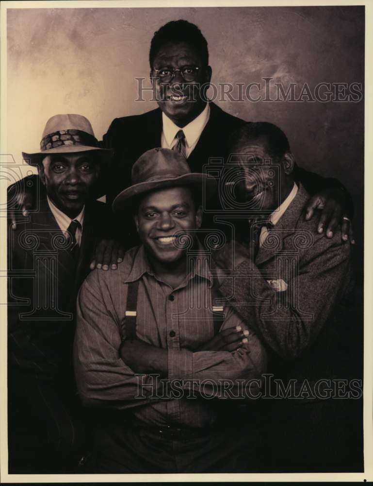 1995 Press Photo Cast Members of "The Piano Lesson" - Historic Images