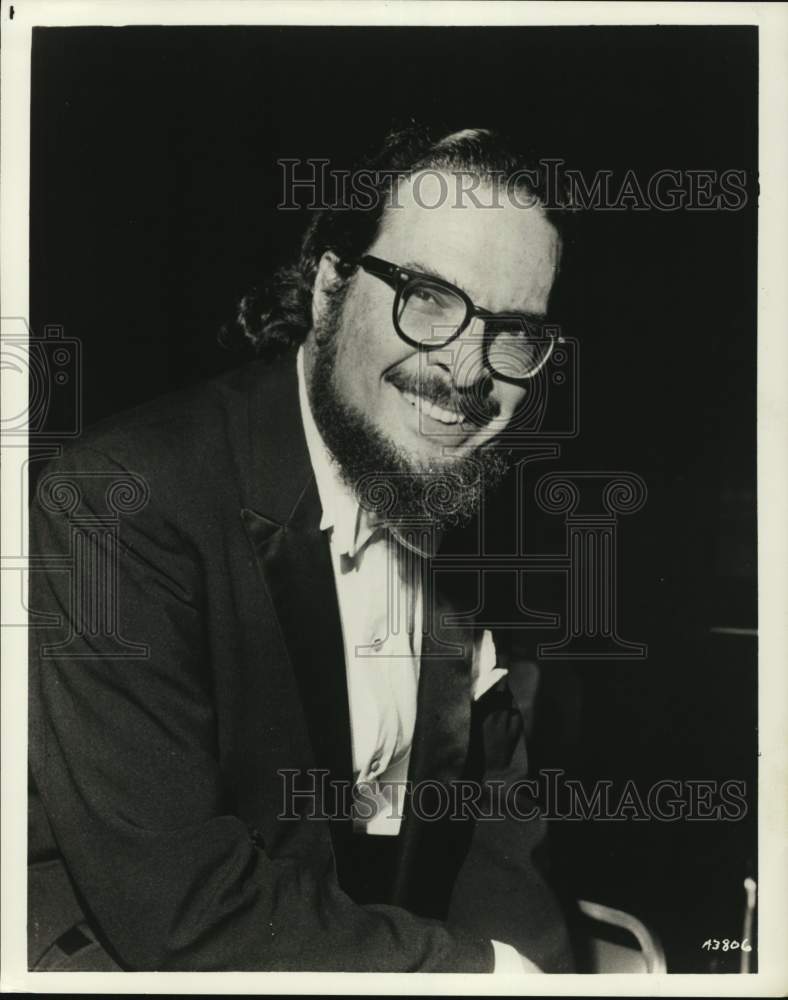 1983 Press Photo Pianist Leon Fleisher - Historic Images