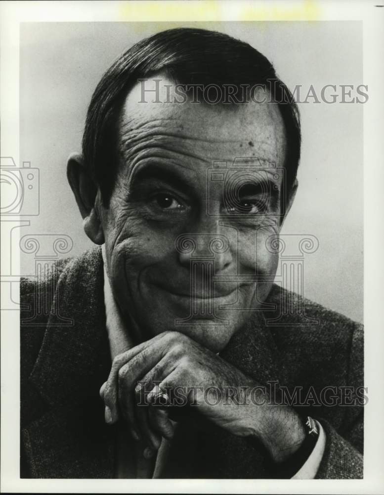 1983 Press Photo Actor George Fenneman - Historic Images