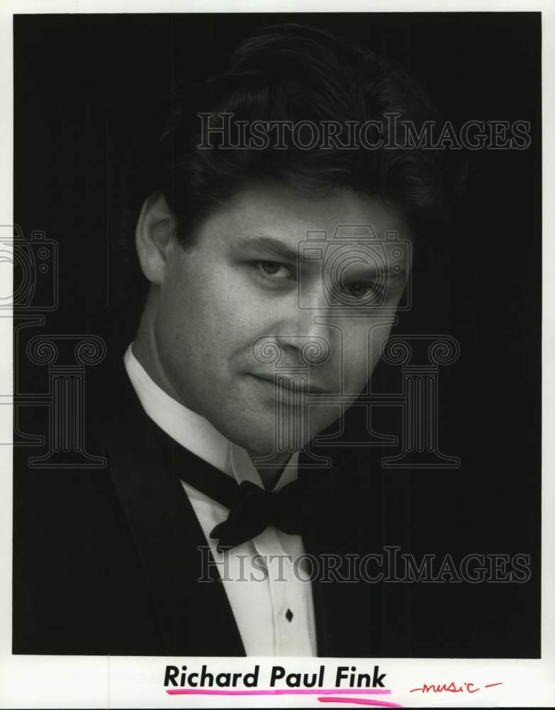 1995 Press Photo Musician Richard Paul Fink - Historic Images