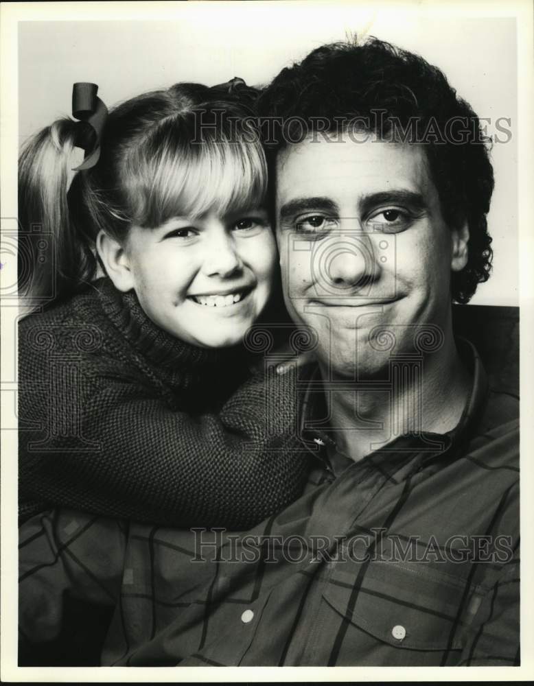 Press Photo Brandy Gold and Brad Garrett in "First Impressions" - Historic Images
