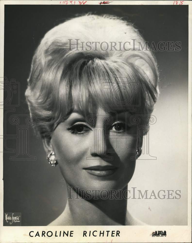 1968 Actress Caroline Richter-Historic Images