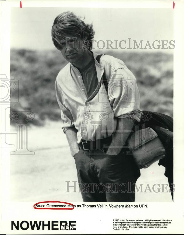 1995 Actor Bruce Greenwood in "Nowhere Man"-Historic Images