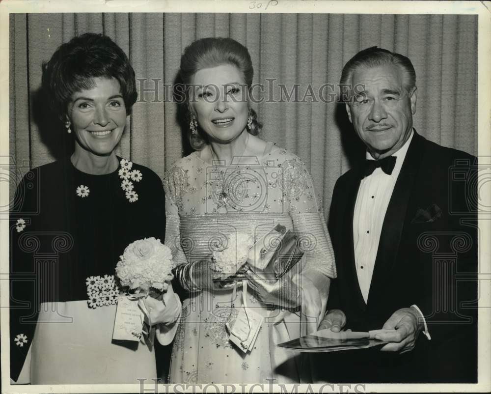 1967 Actress Greer Garson, Buddy Fogelson, Mrs. Ronald Reagan-Historic Images