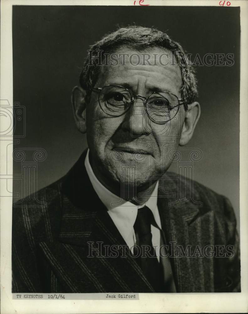 1964 Actor Jack Gilford, The Defenders-Historic Images