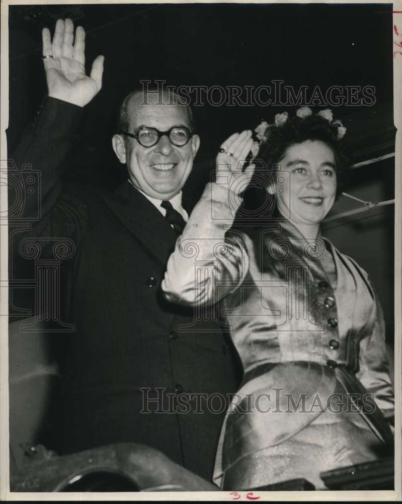 1953 Queen Frederika and King Paul of Greece-Historic Images