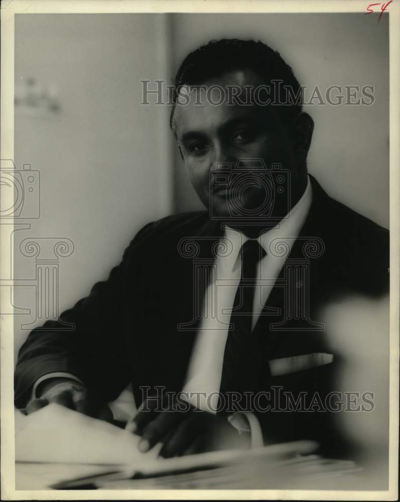 1965 Candidate for City Council John Fonteno, Houston-Historic Images