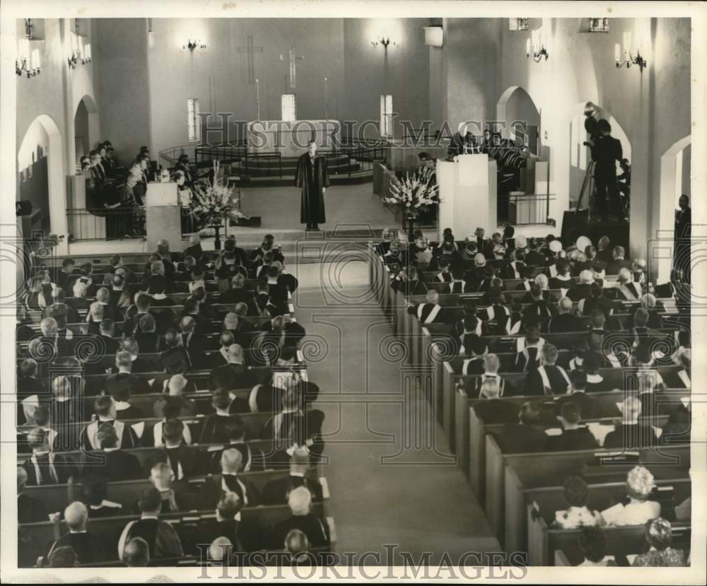 1962 Lawrence Durwood Fleming Inauguration, Southwestern University-Historic Images