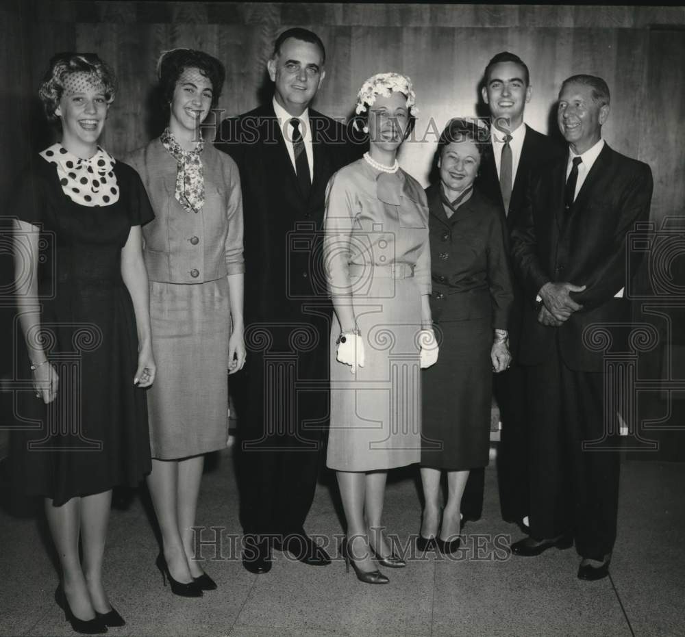 1961 Southwestern University President Dr. Durwood Fleming & Family-Historic Images