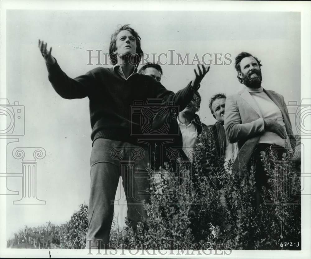 1967 Actors Peter Fonda, Bruce Dern in scene from "The Trip"-Historic Images