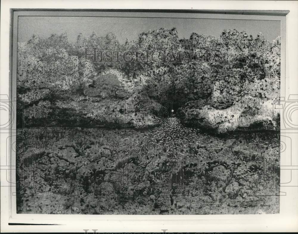 1966 Art Painting "Fascination" by Michael Frary-Historic Images