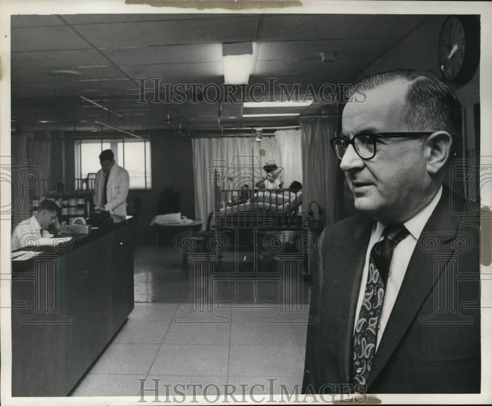 1967 William B. Forster in Hospital-Historic Images