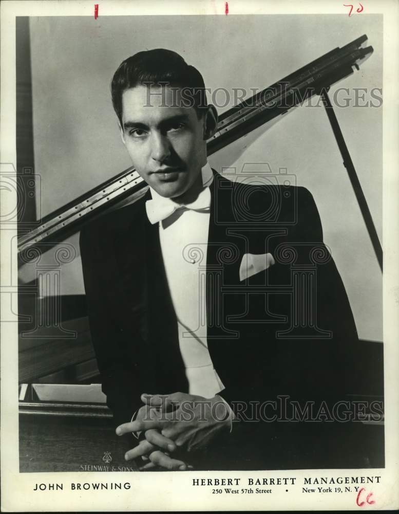 1964 Concert Pianist John Browning-Historic Images