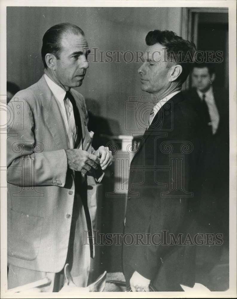 1962 Representative Criss Cole with L. DeWitt Hale, Texas.-Historic Images