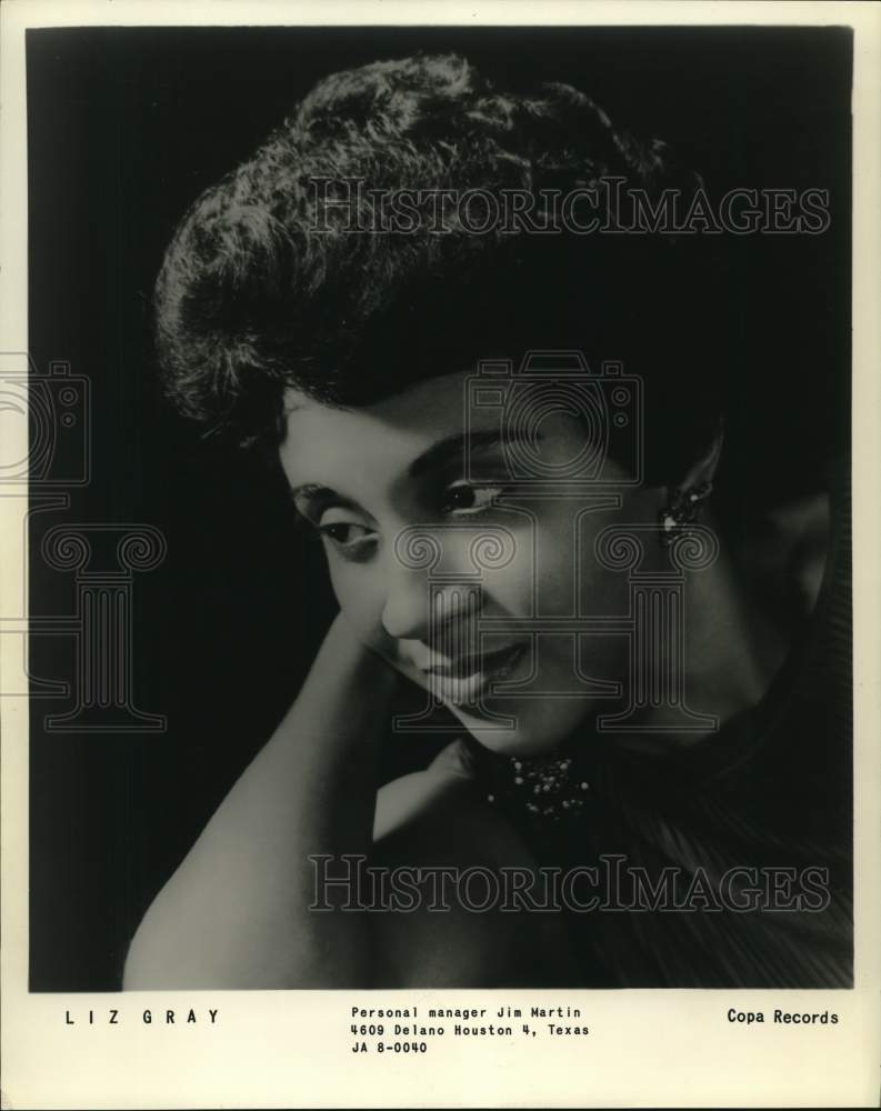 1964 Singer Liz Gray-Historic Images