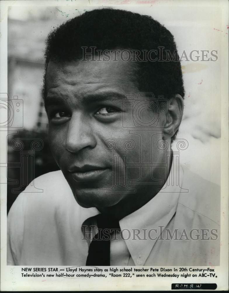 1969 Actor Lloyd Haynes on "Room 222"-Historic Images