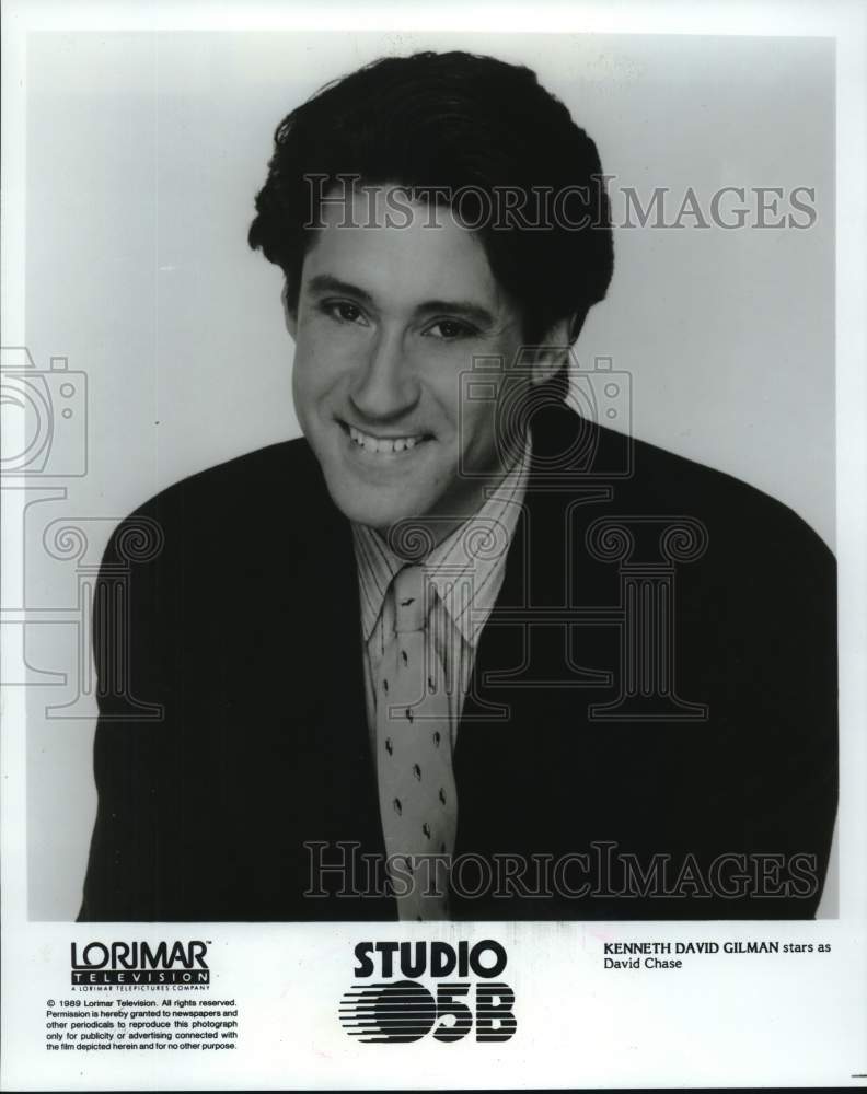 1989 Press Photo Kenneth David Gilman stars on "Studio 5B." - hcp53412 - Historic Images
