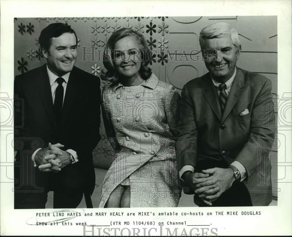 1968 Peter Lind Hayes and Mary Healy on "The Mike Douglas Show."-Historic Images