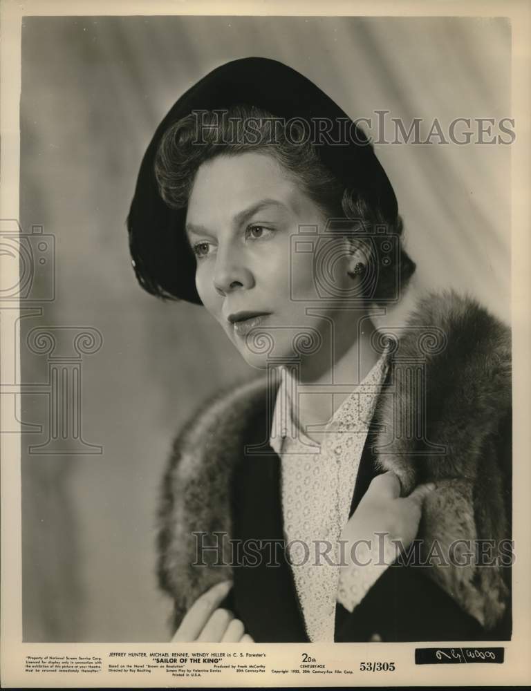 1953 Wendy Hiller stars in &quot;Sailor of the King.&quot;-Historic Images