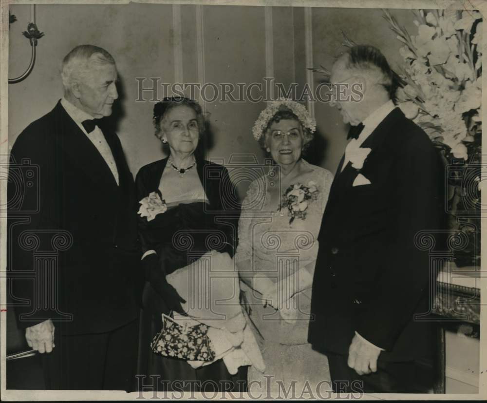 1952 Jessie H. James &amp; Wife with Mr. and Mrs. Fred Heyne-Historic Images