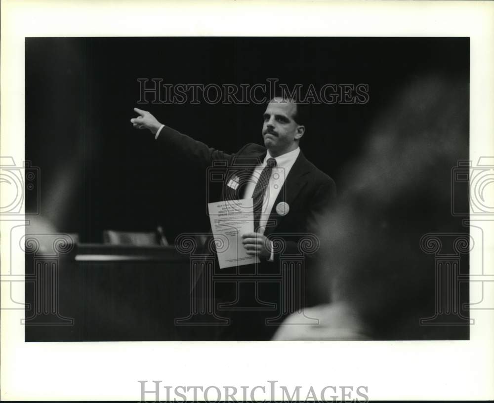 1969 Steve Hamlin, Assistant Principal Housmon Elementary School-Historic Images