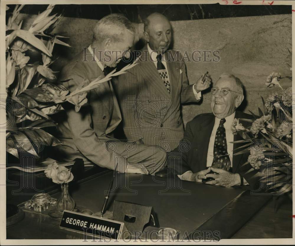 1953 George Hamman, Houston Banker of Union National Bank-Historic Images