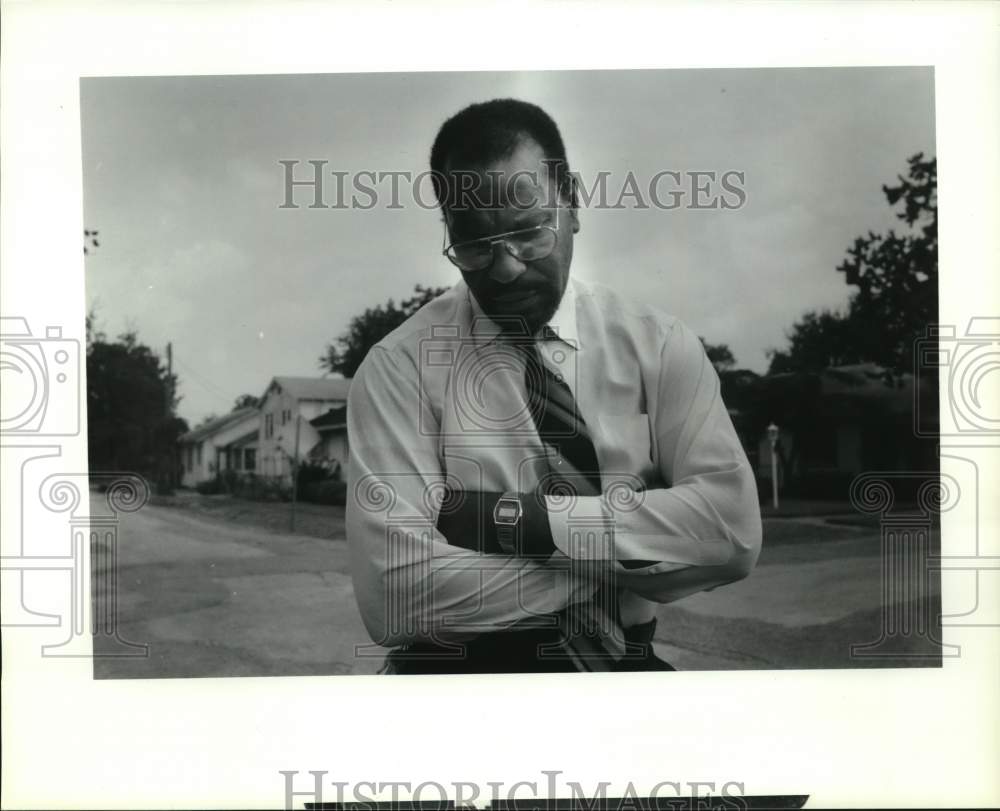 1969 School Board Trustee Wiley Henry, Houston-Historic Images