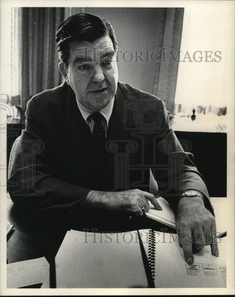 1969 Jackson Hinds, Houston businessman.-Historic Images