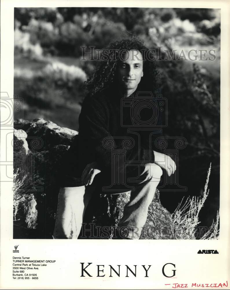 1994 Press Photo Kenny G, contemporary jazz saxophonist. - hcp63391 - Historic Images