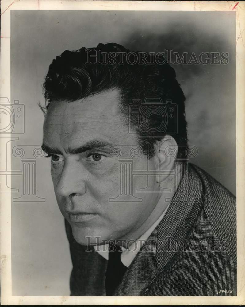 1957 Press Photo Actor Edmond O&#39;Brien - hcp72080- Historic Images