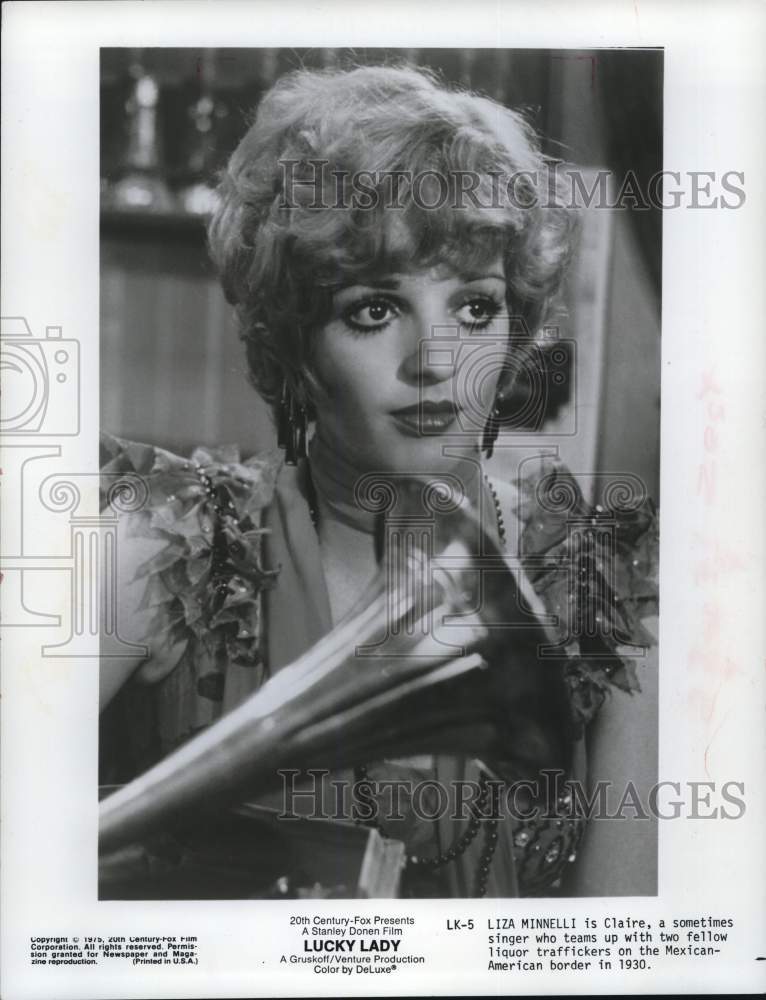 1975 Press Photo Liza Minnelli in &quot;Lucky Lady&quot; - hcp73345 - Historic Images