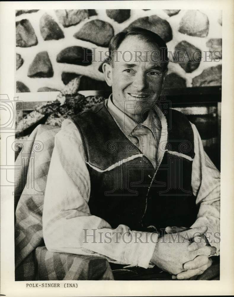 1982 Press Photo Polygamist John Singer - hcp80960 - Historic Images