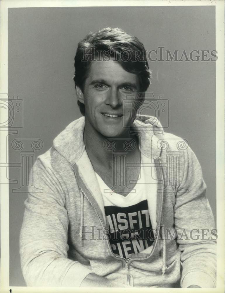 1985 Press Photo Actor Dean-Paul Martin in &quot;Misfits of Science&quot; NBC Series- Historic Images