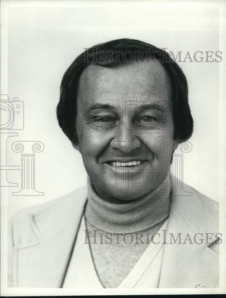 1979 Press Photo Sports Commentator Jim McKay - Historic Images